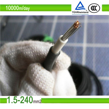 Câbles photovoltaïques solaires 6mm2 Certificat TUV Chine Prix d&#39;usine